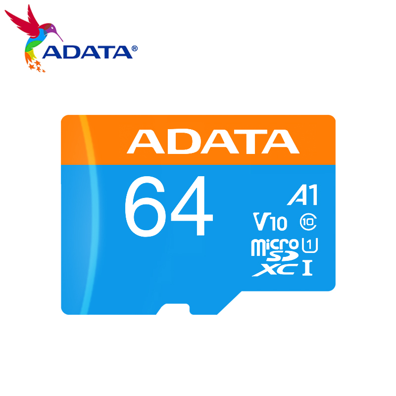 100% Original ADATA Speicher Karte hoch Geschwindigkeit 32GB Klasse 10 A1 Mikro Sd-karte 64GB 128GB 256GB U1 UHS-I V10 TF Microsd