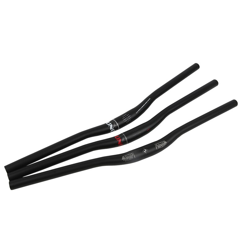 UNO-Manillar de bicicleta de montaña, 31,8 MM, 620/640/680/720/740/760mm, piezas de manillar plano