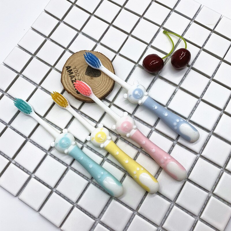 Kinder Zahnbürste Baby Artikel 5PCS Dental Pinsel Halten Sauber Ausbildung Zahnbürste für Kinder Baby Zähne Pflege Zahnbürsten