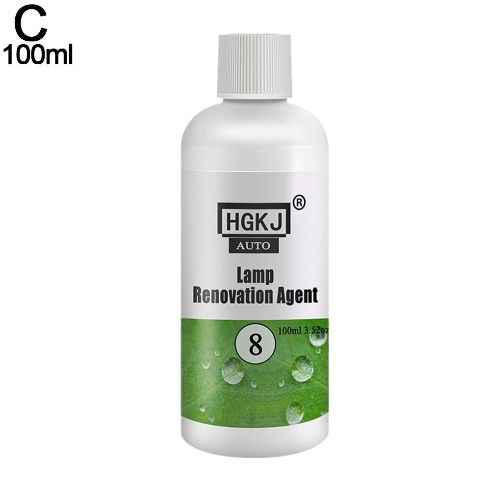 20/50/100ml Car Cleaner Foam Cleaning Concentrate For Leather Fabric Carpet Car Seat/Lights/Glass Dashboard Auto Liquid Cleaning: Light clean 100ML