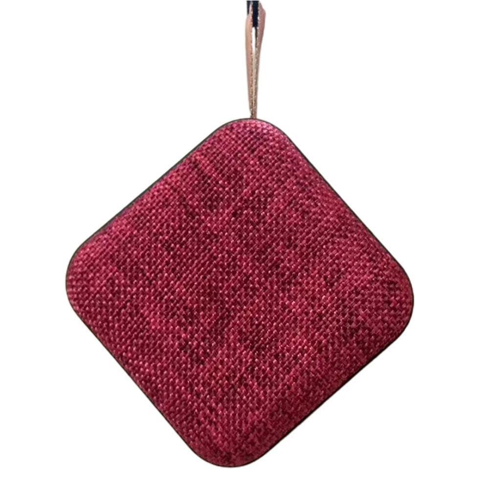 T5 bluetooth høyttaler trådløs kolonne bærbar bass mini stereo fm mikrokort med laderadio tf usb boks vanntett lyd  b2 l 2: Rød