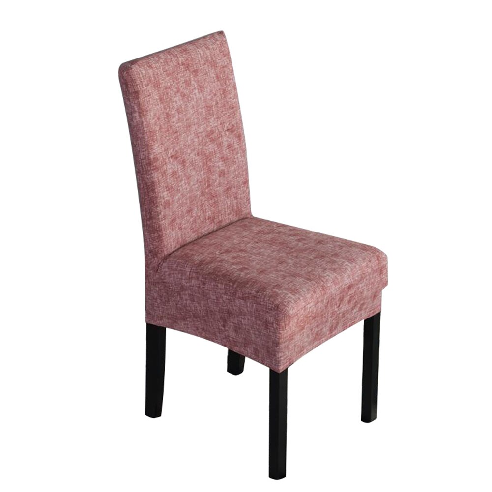 God sunn elastisk stretchy stol beskyttelsestrekk hjemme restaurant stue hotell stoltrekk: Rødbrun