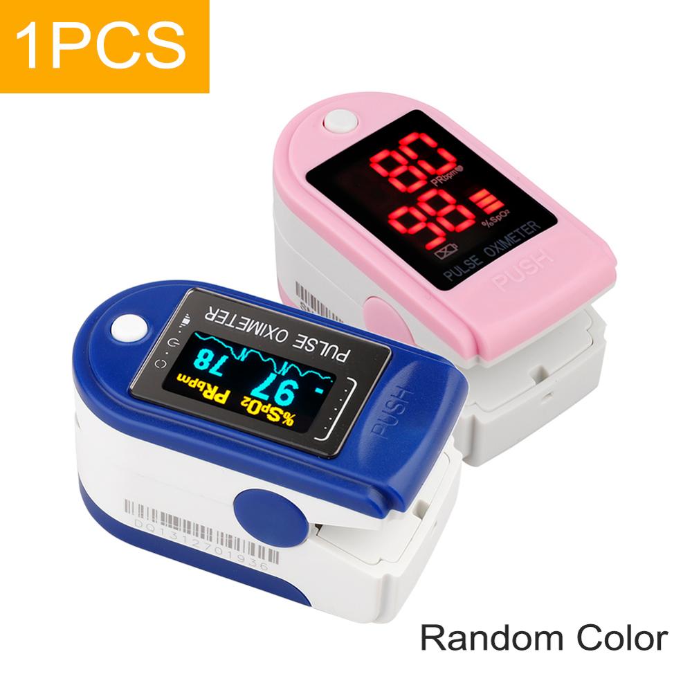 Ready Stock 1Pc Blood Oxygen Monitor Finger Pulse Oximeter Oxygen Saturation Monitor Fast Without Battery