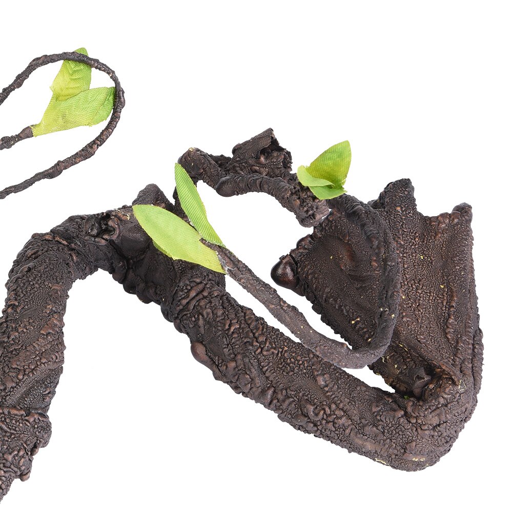 Kunstmatige Slangen Gecko Terrarium Reptiel Wijnstok Dierbenodigdheden Klimmen Kleine Dieren Tak Buigbare Chameleon Kooi Habitat Spider
