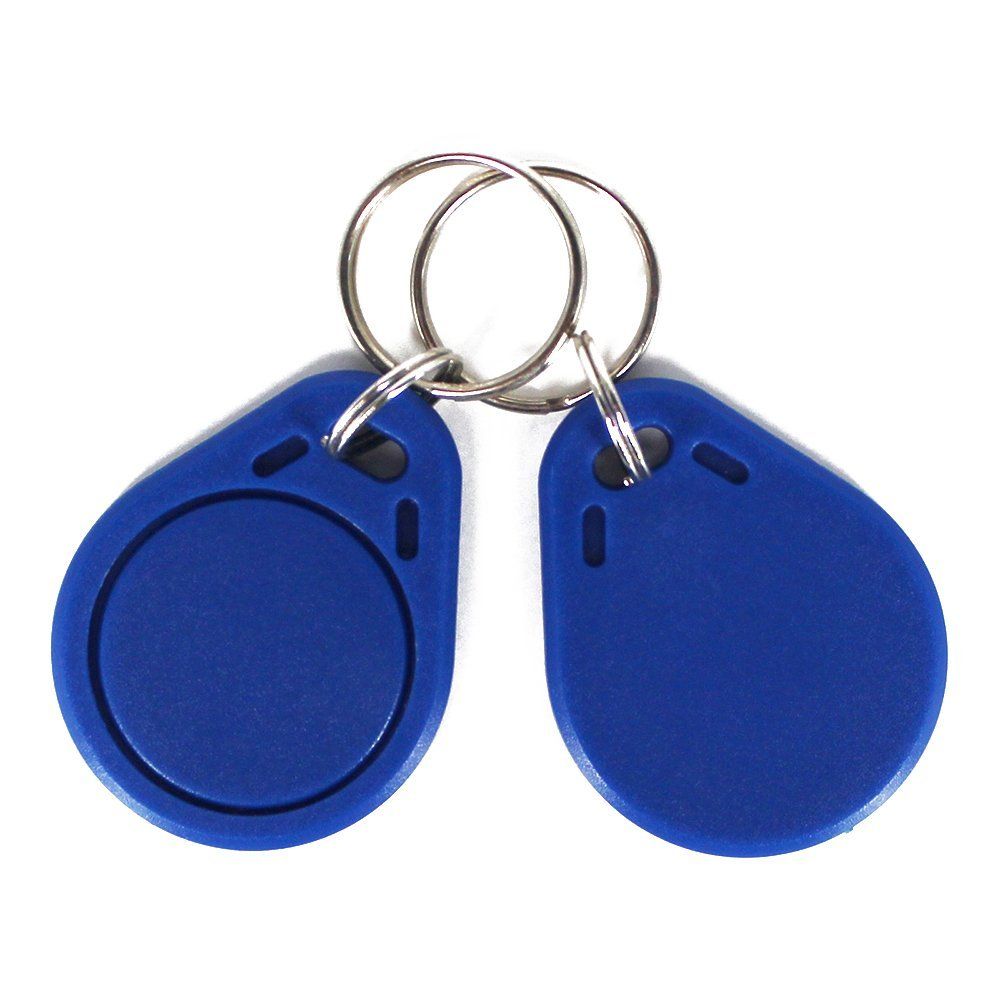 Carrttline 50 PCS Writable 125KHz RFID Key Fob Proximity ID Card
