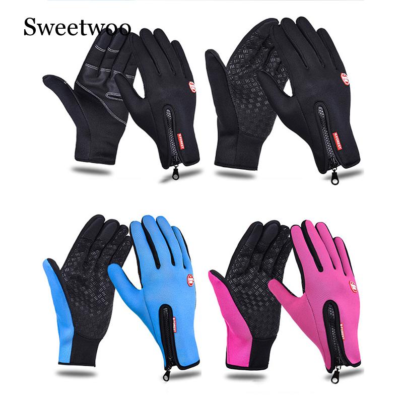 Dames heren ski handschoenen snowboard handschoenen winter motorrijden waterdicht sneeuw windstopper kamperen vrije tijd wanten