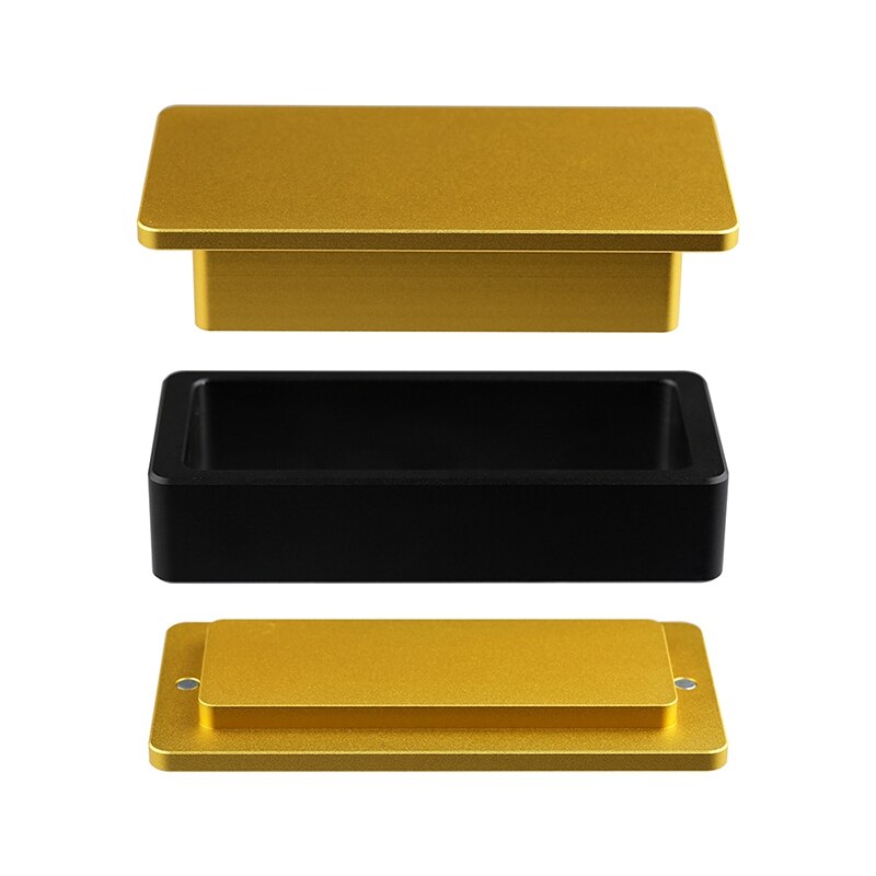 2X4Inch Rosin Pre-Press Mold Aluminum Material Mould for Concentrates Wax Oil Rosin Pressing Machine Extracting Tool