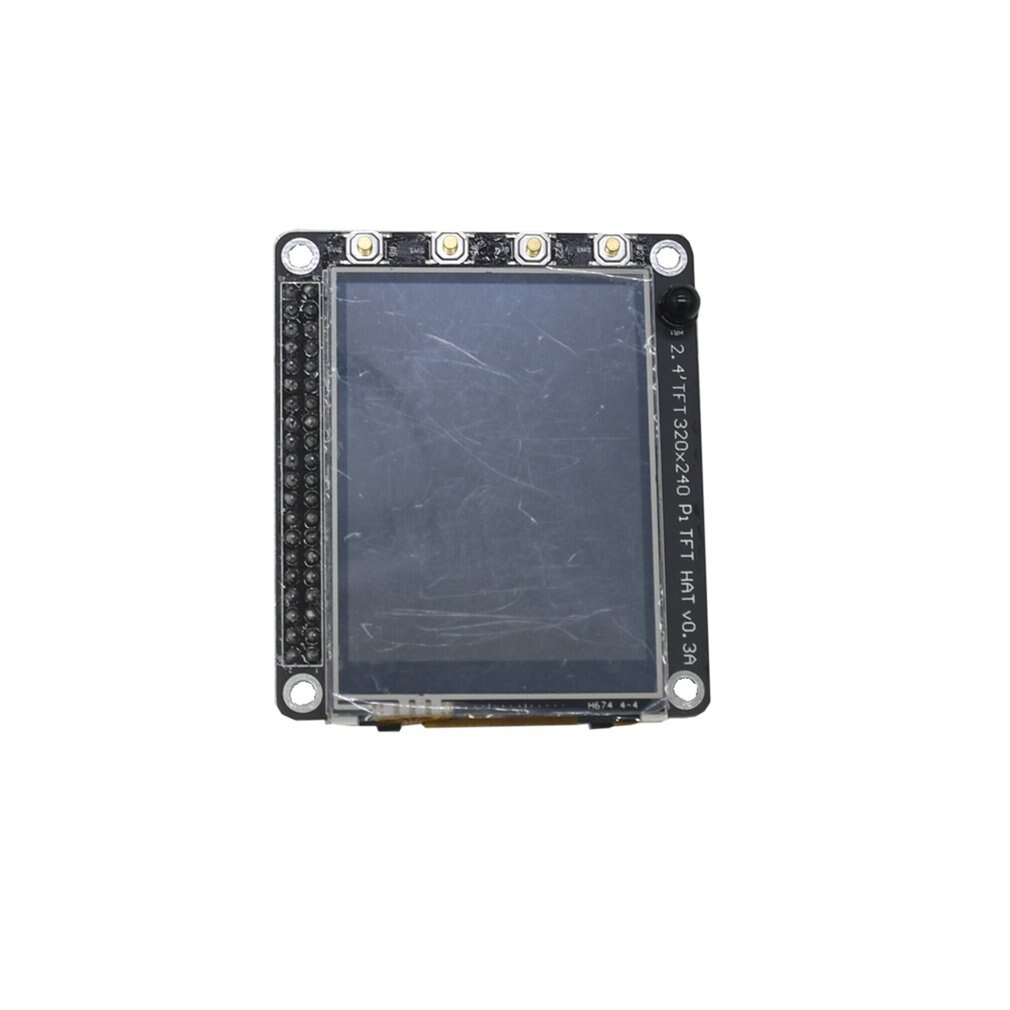 2.4 Inch 320 240 Touchscreen TFT Screen LCD Display Hat With Buttons IR Sensor For Raspberry Pi 4B/3B/2B+/A+