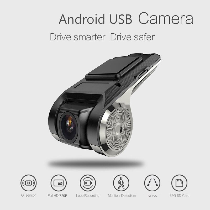 1080p wifi bil kamera dashcam adas mini bil dvr kamera auto digital videooptager dash cam app til android multimedieafspiller: Ingen wifi / Ingen