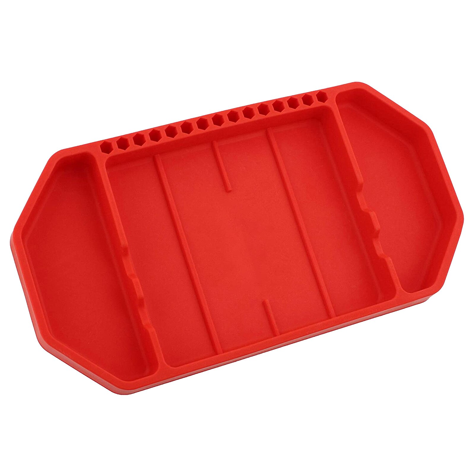 thumbnail interactive-video image 1 of HORUSDY 3-Piece Non-Slip Flexible Tool Tray Set – Socket & Wrench Organizer 1 of 4