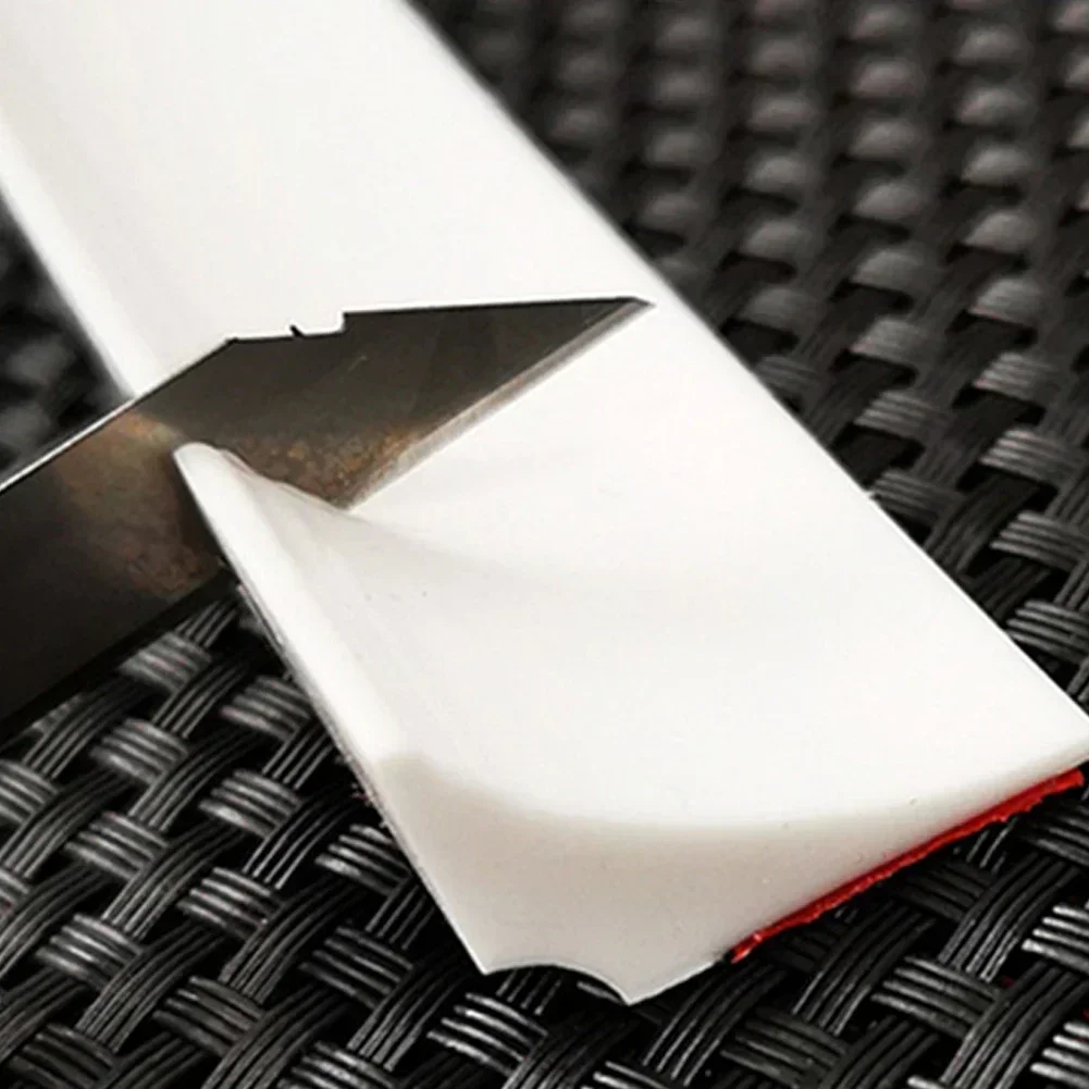 Silicone Water Barrier Bathroom Kitchen Floor Retaining Waterproof Barrier Bendable Countertop Waterstop Strip