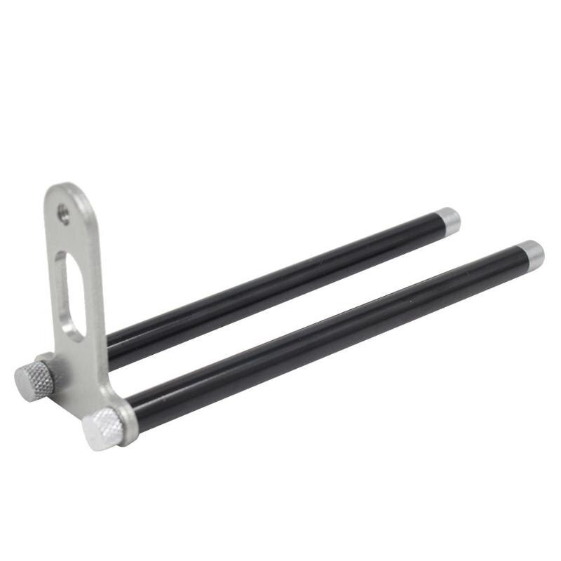 Fishing Windproof Stick Snag Bar Ear Connect with Bite Alarm Carp Aluminum Alloy Fishing Tackle Accessories: B