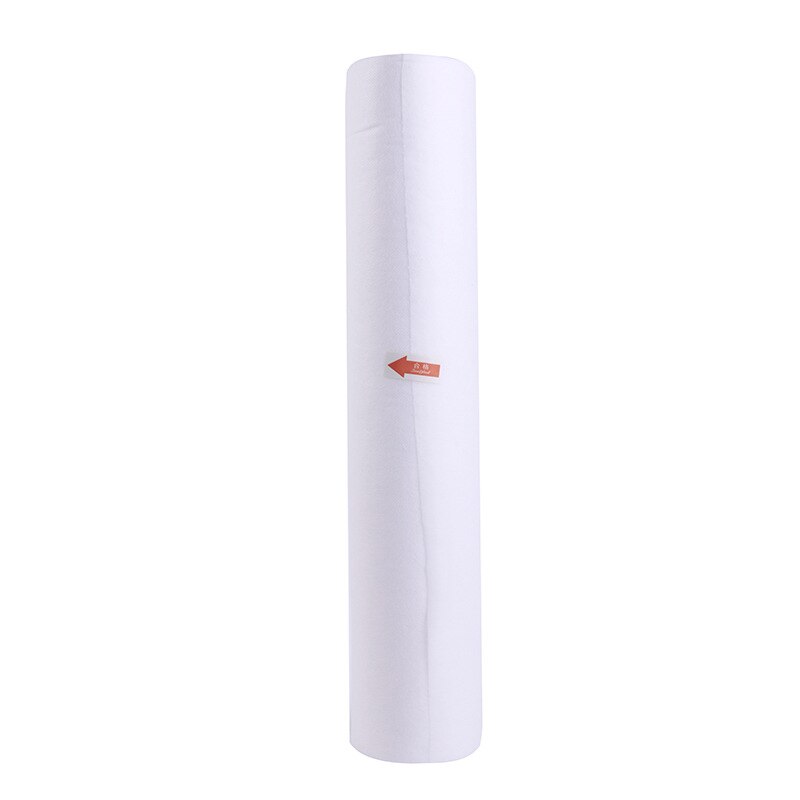 50Pcs Disposable Spa Massage Mattress Sheets Salon Massage Bed Sheets Non-Woven Headrest Paper Roll Table Cover Tattoo Supply: WHITE