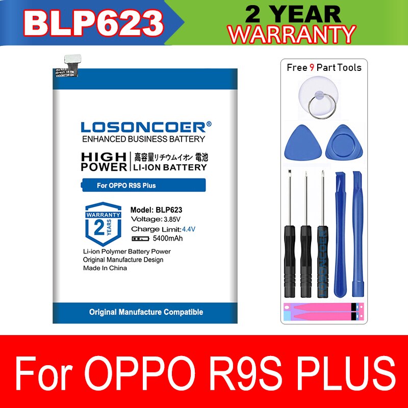 For OPPO R15 Pro A91 A7X 18013 1805 A37 R7S R7s R7SM R7st Find X A77 A73 A73S A73T R9 R9TM A79 R9S PLUS F11 Pro Find 7 Battery: BLP623 R9S Plus