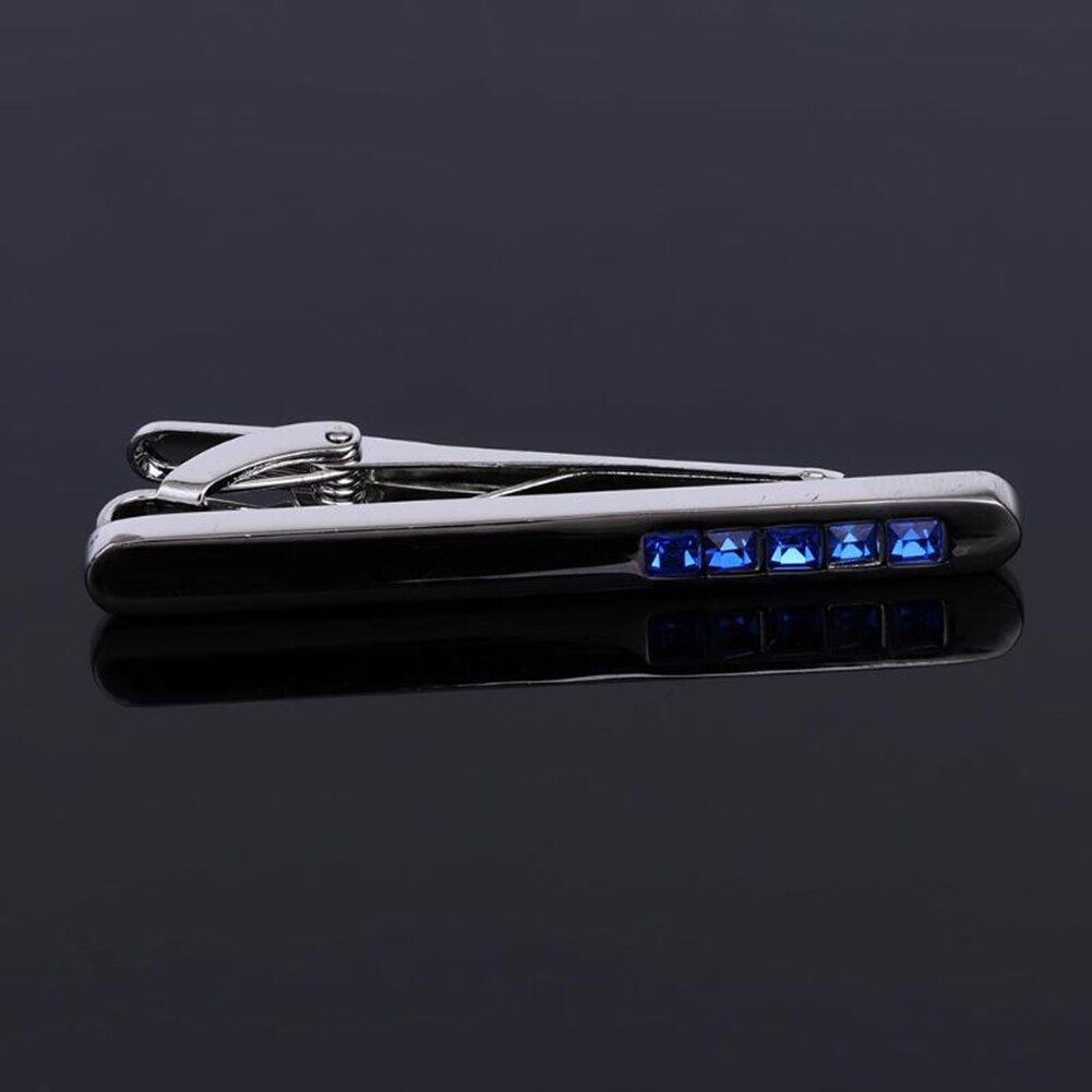 Men Metal Black Simple Necktie Tie Bar Clasp Clip Clamp Pin Men Stainless Steel For Business Man Necktie Tie Clasps