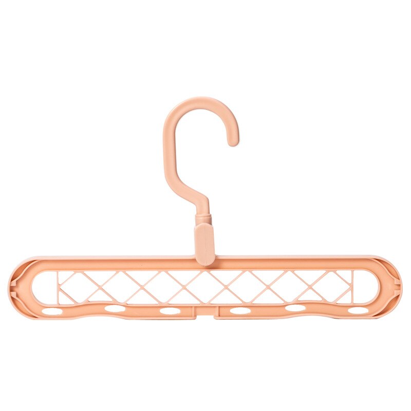 Nine Hole Rotating Multifunctional Folding Hanger Hanger Wardrobe Drying Clothes Hanger Scarf Clothes Storage Clothes