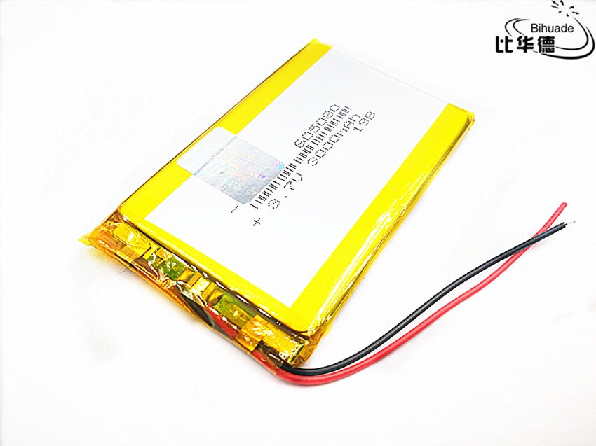 3.7V 3000Mah 605080 Lithium Polymeer I Ion Oplaadbare Batterij Voor Bluetooth Speaker Luchtreiniger Handheld Schoonheid Instrument