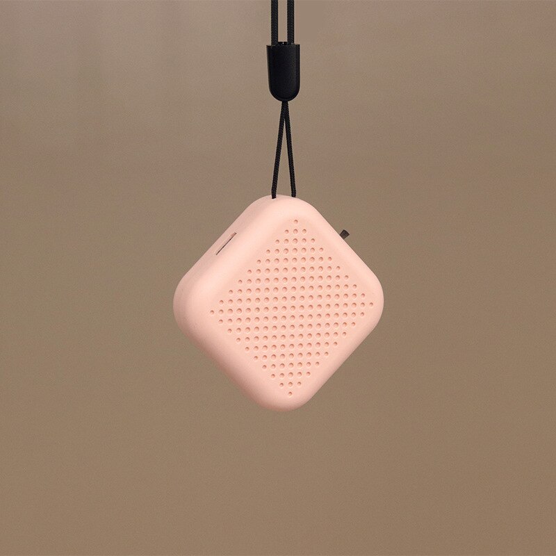 Draagbare Luchtreiniger Ketting Mini Wearable Luchtverfrisser Persoonlijke Opknoping Ionisator Negatieve Ionen Voor PM2.5 Formaldehyde Rook: pink