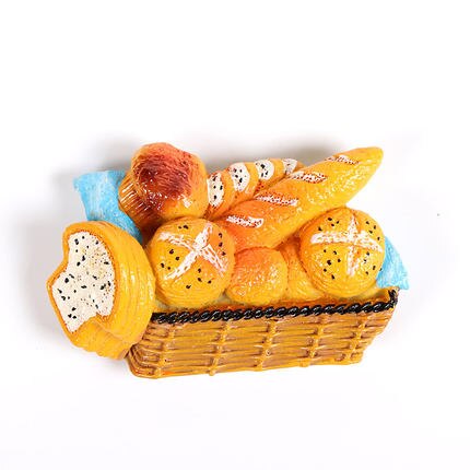 Śmieszne jedzenie lodówka Mgnetic Stick jajko chleb naklejki wiadomość tekstowa lodówka magnesy Home Decor: Jasno szary