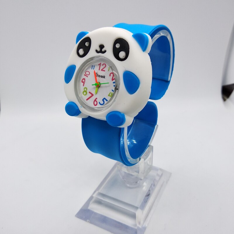 Combineren verschillende dieren Bloem Lieveheersbeestje Kids Slap Horloge Sport Pat Horloges Voor Kinderen Student Baby Cadeau Kind Horloges: 5