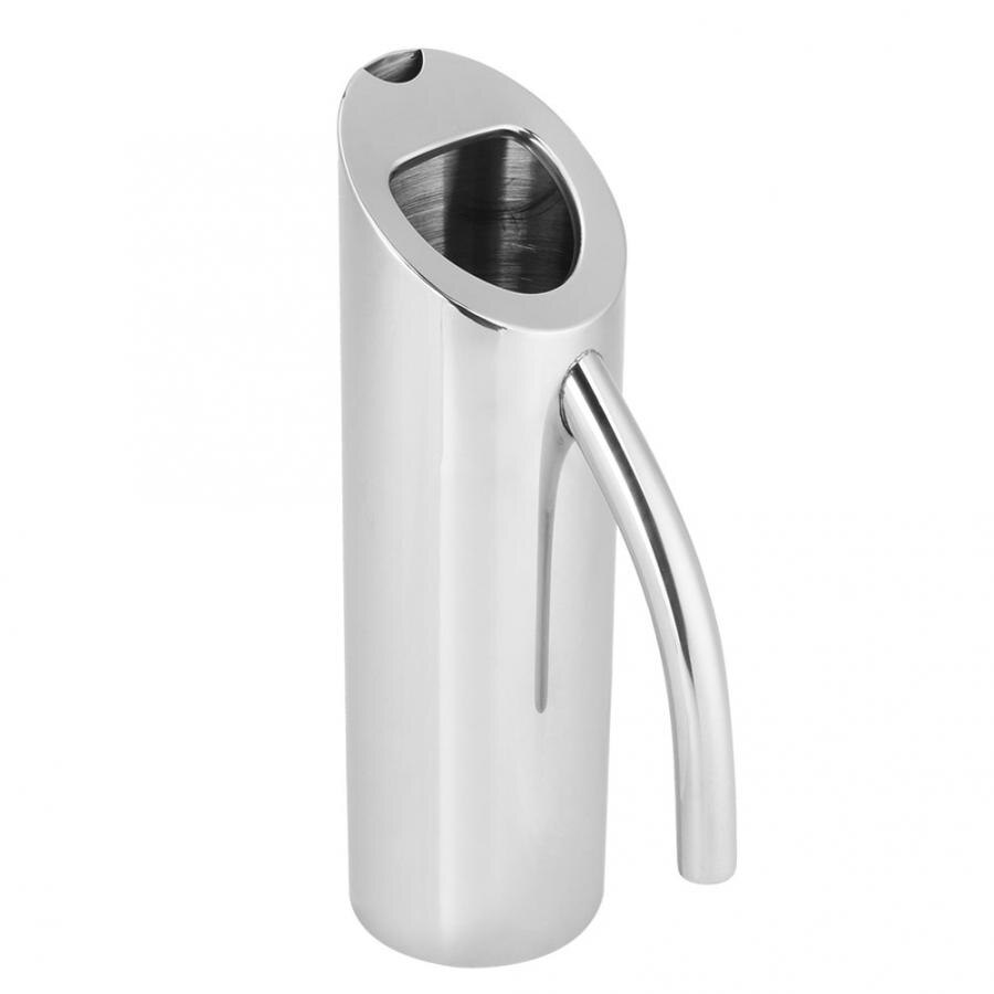 1.6L Large Stainless Steel Water Pitcher Cold Water Bottle Jug Drinks Jar Juice Container for Bar KTV Restaurant