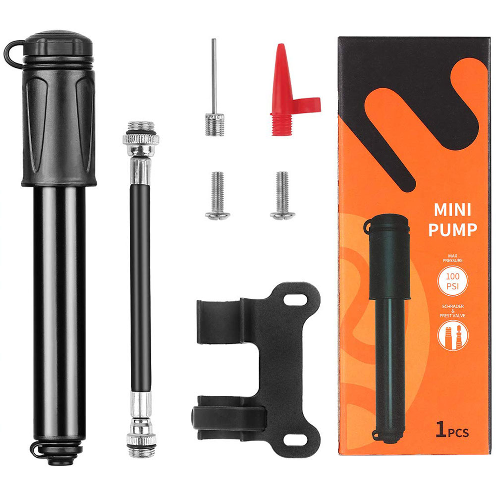 Fahrrad Pumpe Mini Tragbare MTB Rennrad Pumpe Radfahren Inflator Presta Schrader Ventil Schlauch Pumpen Fahrrad Zubehör Wasserdicht