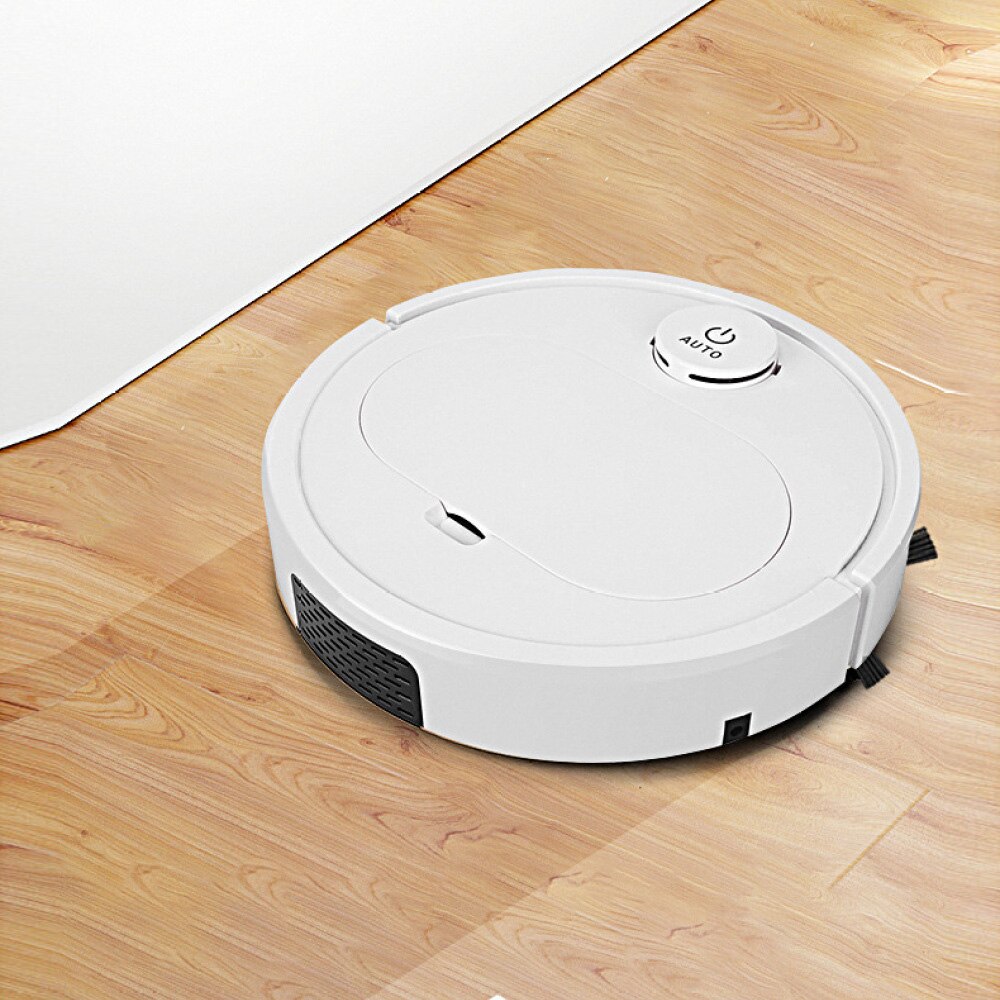 Mini robotstøvsuger trådløs usb automatisk smart støvsuger rensemaskine 3 in1 fejerobot til hjemmegulvstøv