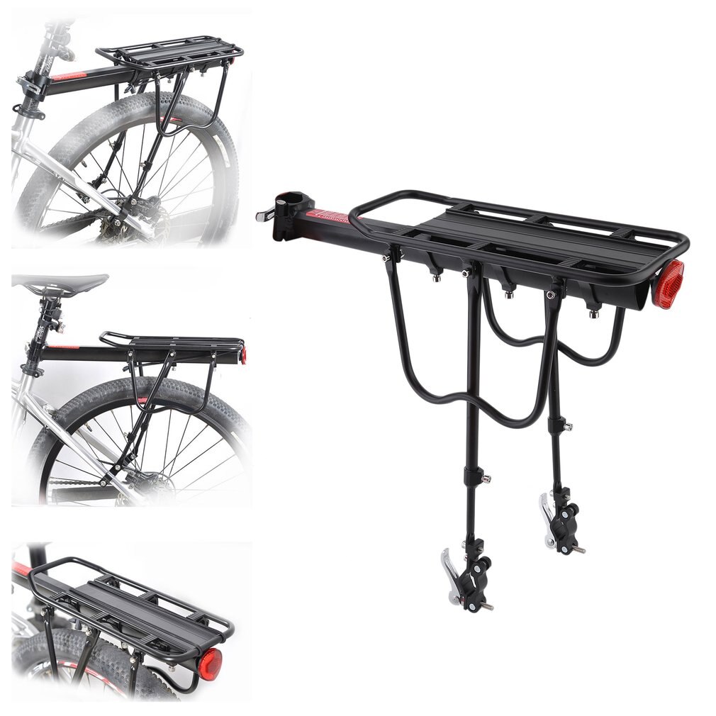 Aluminium Fiets Rack Bike Bagagedrager MTB Fiets Mountainbike Fietsen Bagagedrager Zadelpen Bag Holder