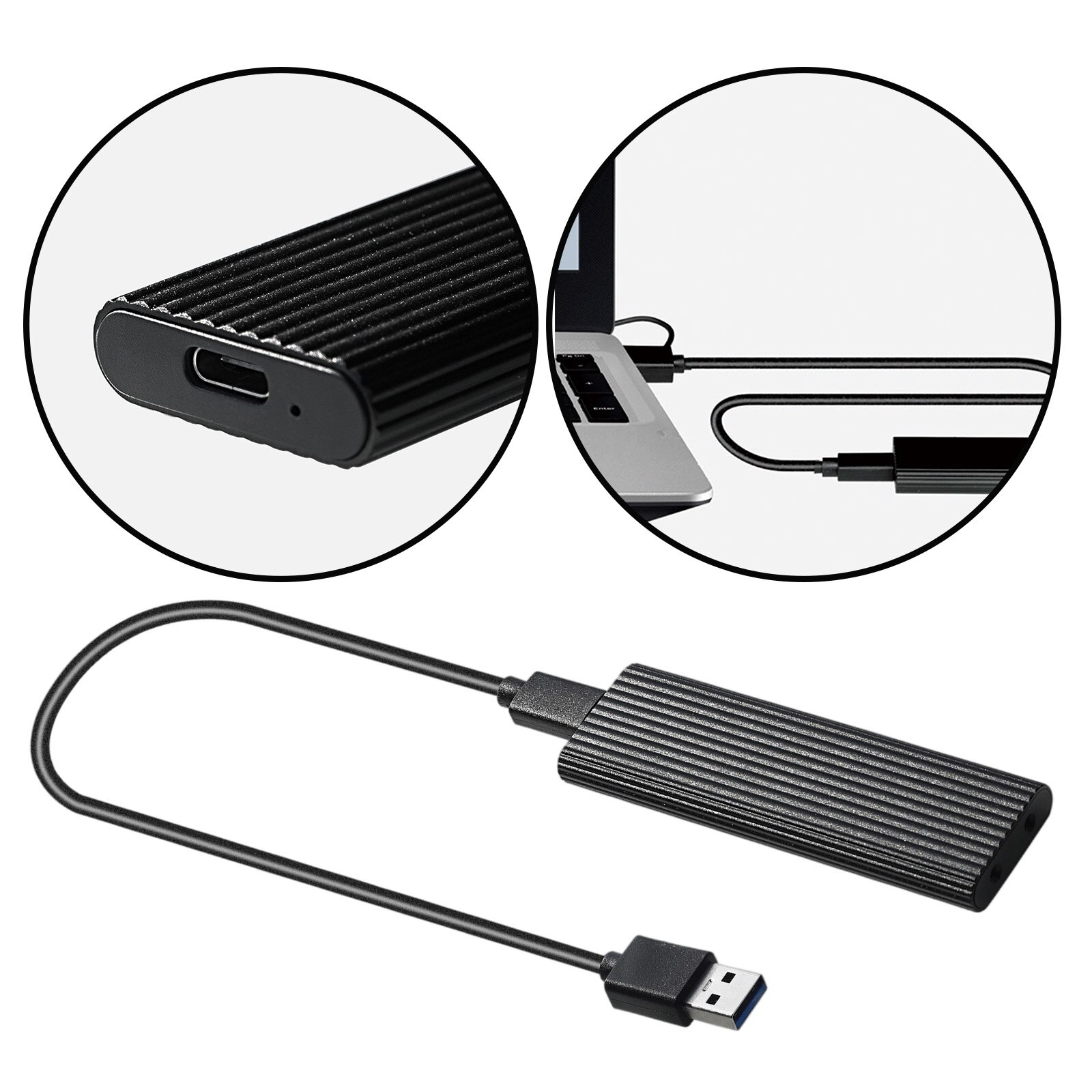 M.2 NGFF SSD SATA a USB 3,0 externo lector SSD recinto convertidor caja de almacenamiento de 6Gbps de apoyo UASP herramienta portátil