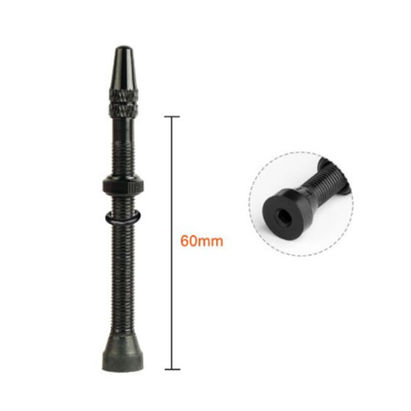MTB Mountain Bike Carbon Rim Tubeless Valve Road Bicycle Aluminum Alloy French Presta Valve F/V 40MM 60MM