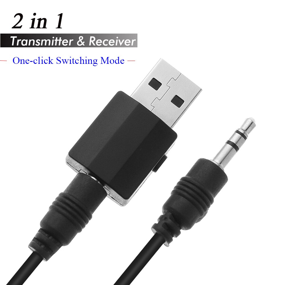 5.0 Bluetooth Transmitter Receiver Mini 3.5mm AUX Stereo Wireless Bluetooth Adapter For Car Music Bluetooth Transmitter For TV