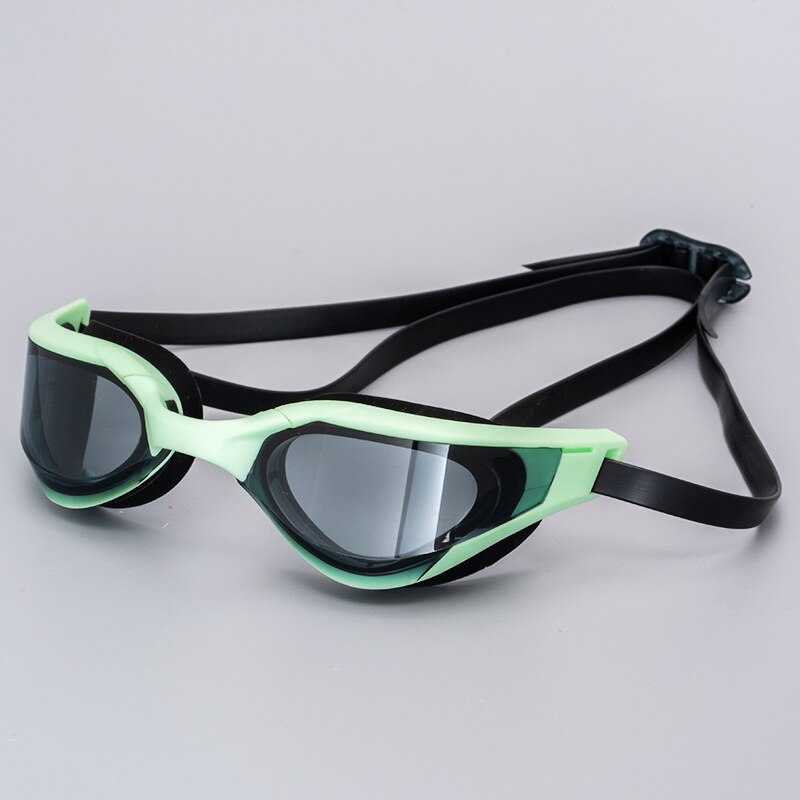 Swim Goggles with Case and Replacement Nose Bridge Anti-Fog UV Water Glasses Silicon Swimming Glasses for Men Women