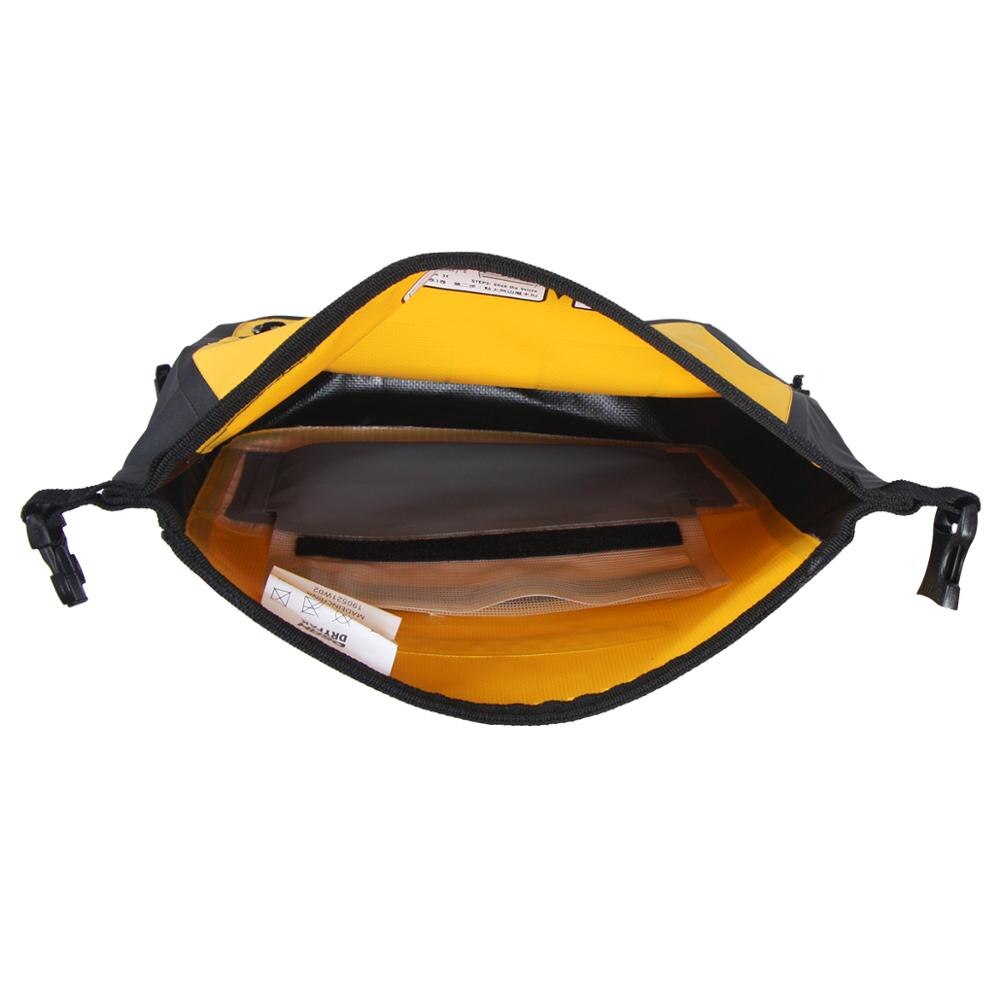 Osah vandtæt udendørs talje taske 3l tørt vandafvisende kraftig roll-top lukning polstret polstret panel dykning surf foating