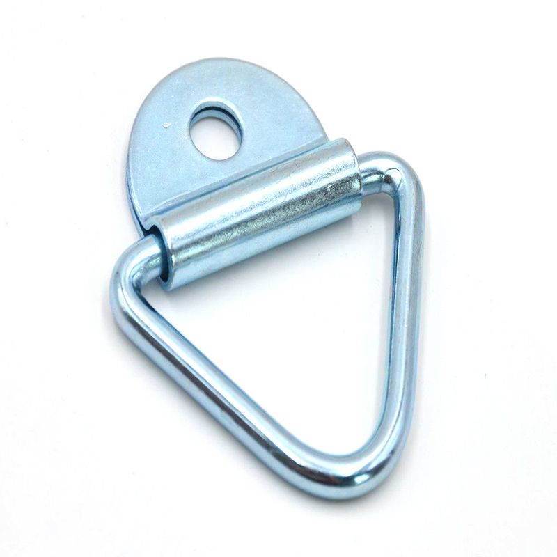 80 x 66mm Tie Down Lashing Ring Zinc Plated Hitch Mooring Ring For Van Boat Horse Box Truck Trailer