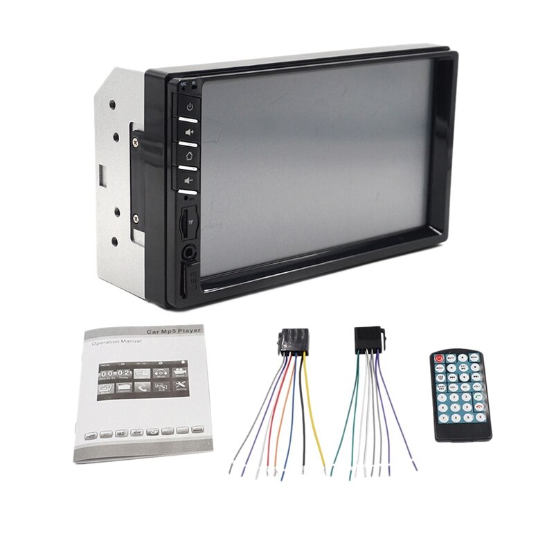 Radio Multimedia con Bluetooth para coche, Radio con reproductor Mp5, 7 pulgadas, LED, Hd, Sn, estéreo, 2 Din, 7035