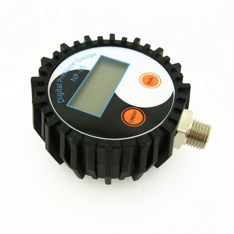 Digital Vacuum Pressure Gauge Pressure Gauge Hydraulic Air Compression Gauge Pressure Gauge Barometer Range 3-200 PSI (1.4MPA)
