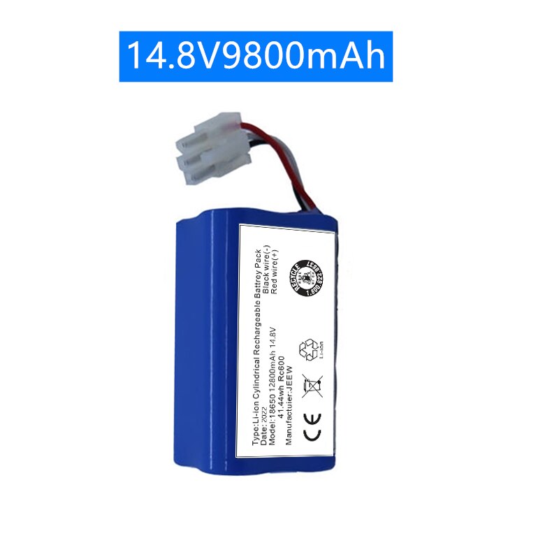 Battery for ICLEBO ARTE YCR-M05 POP YCR-M05-P Smart YCR-M04-1 Smart YCR-M05-10 YCR-M05-30 YCR-M05-50 Li-Ion 14.8V 12800mAh