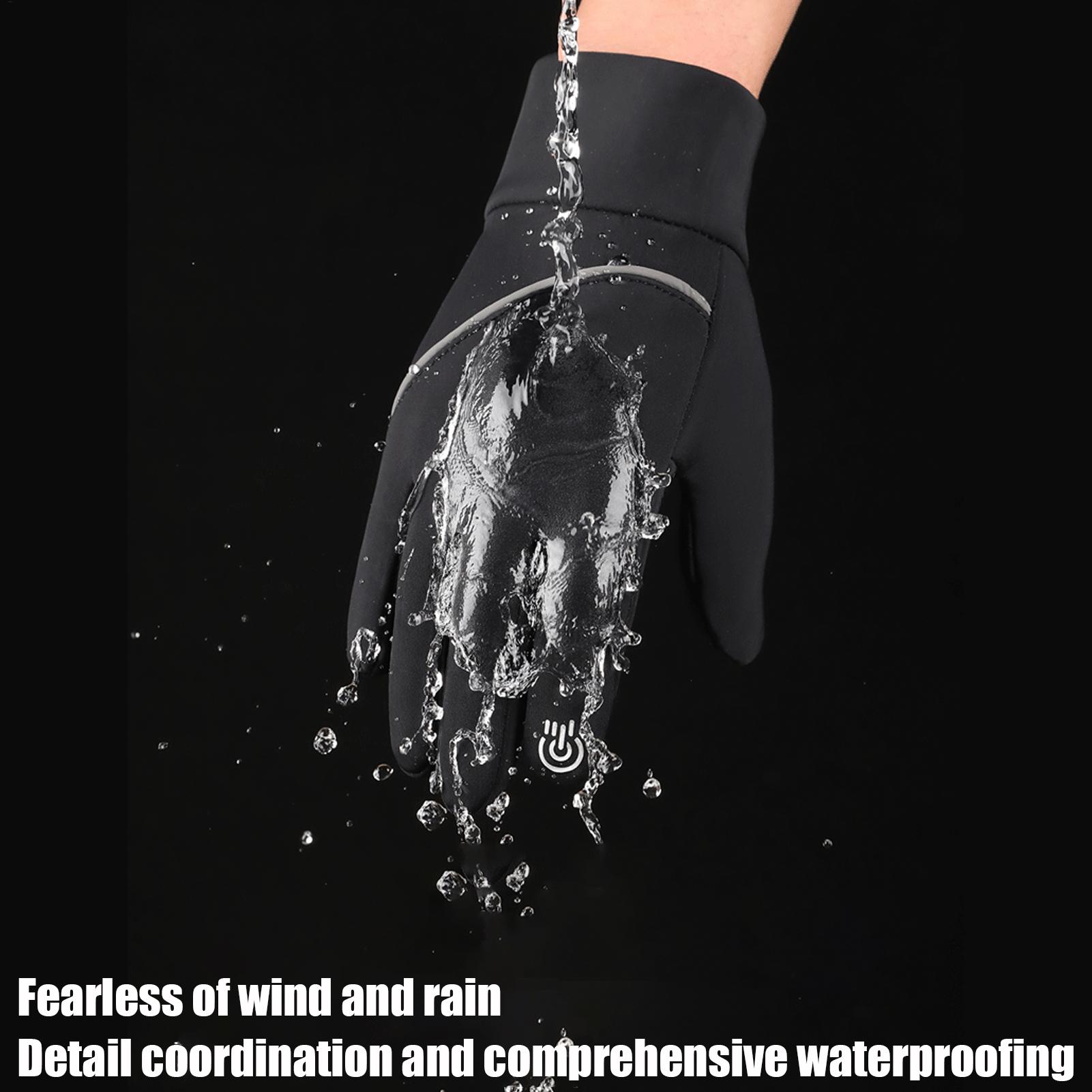 USB Heated Gloves Hand Warmer Heated Mittens Gloves Eletric Thermal Heat Gloves Cycling Skiing Fishing Biker Glove Heating Glove