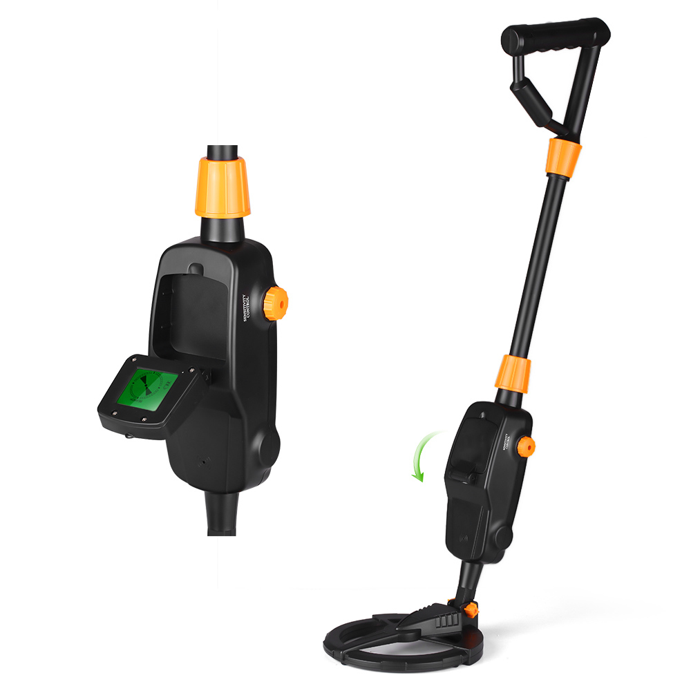 KKmoon MD1008A Underground Metal Detector Gold Digger Treasure Hunter Handheld Metal Finder Treasures Seeking Tool for Kids