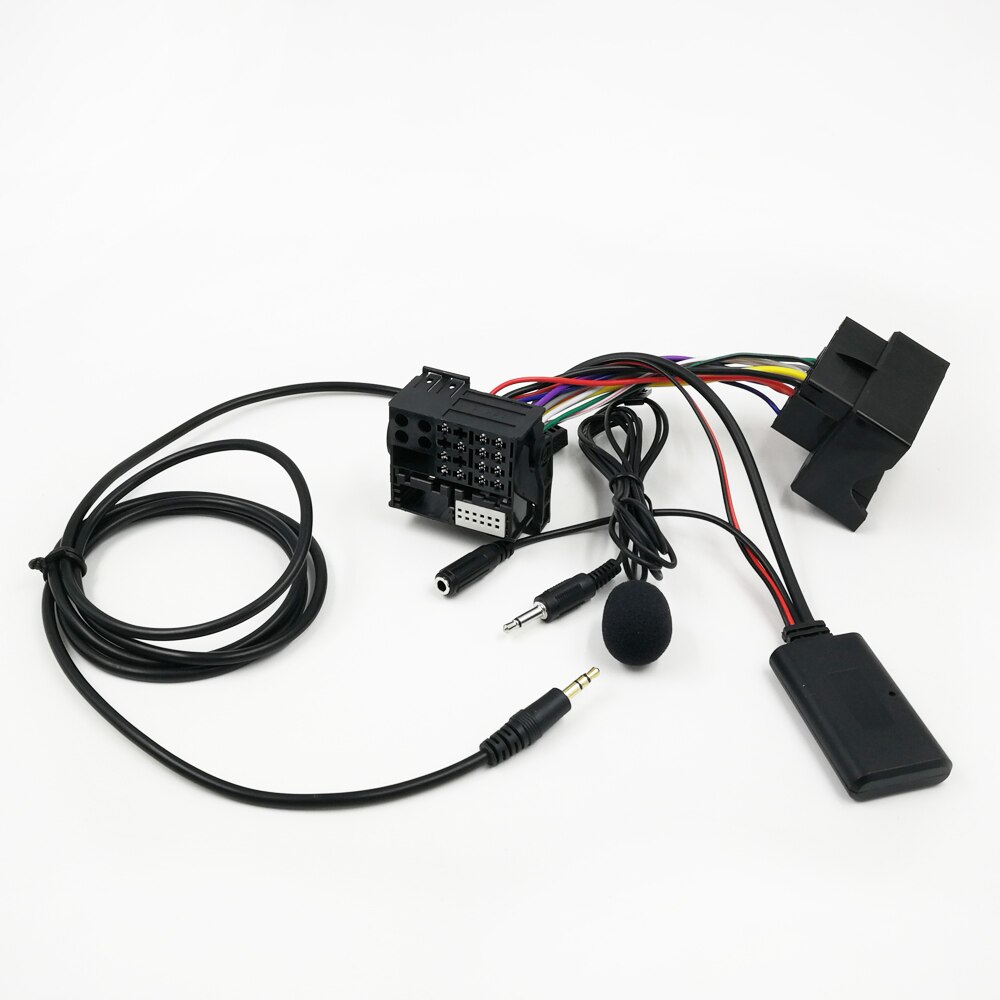 Biurlink RCD310 RCD510 Bluetooth Microfoon Handsfree Adapter 150 Cm 3.5 Mm Aux Jack MP3 Bedrading Voor Volkswagen Radio