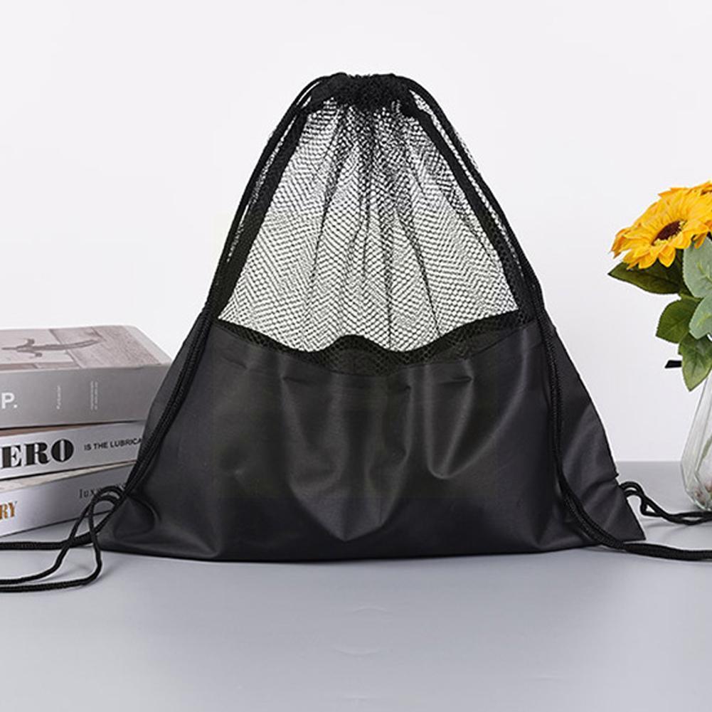 Outdoor sports football ball mesh bags kids football volleyball training basketball bags equipment backpack accessories sports  a9 and 4