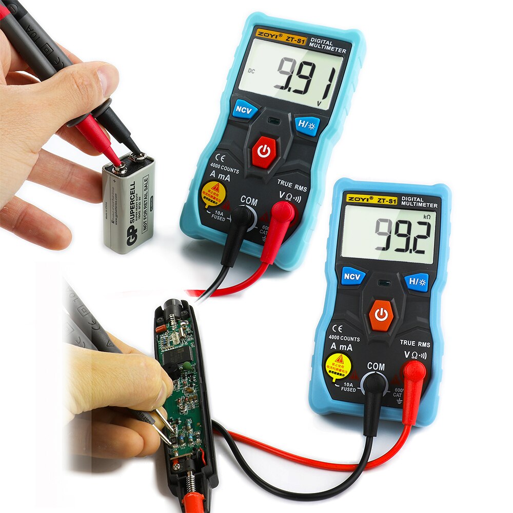 An8009 An8009 Digital multimeter, auto range, True Rms Ac/DC voltage electronic meter