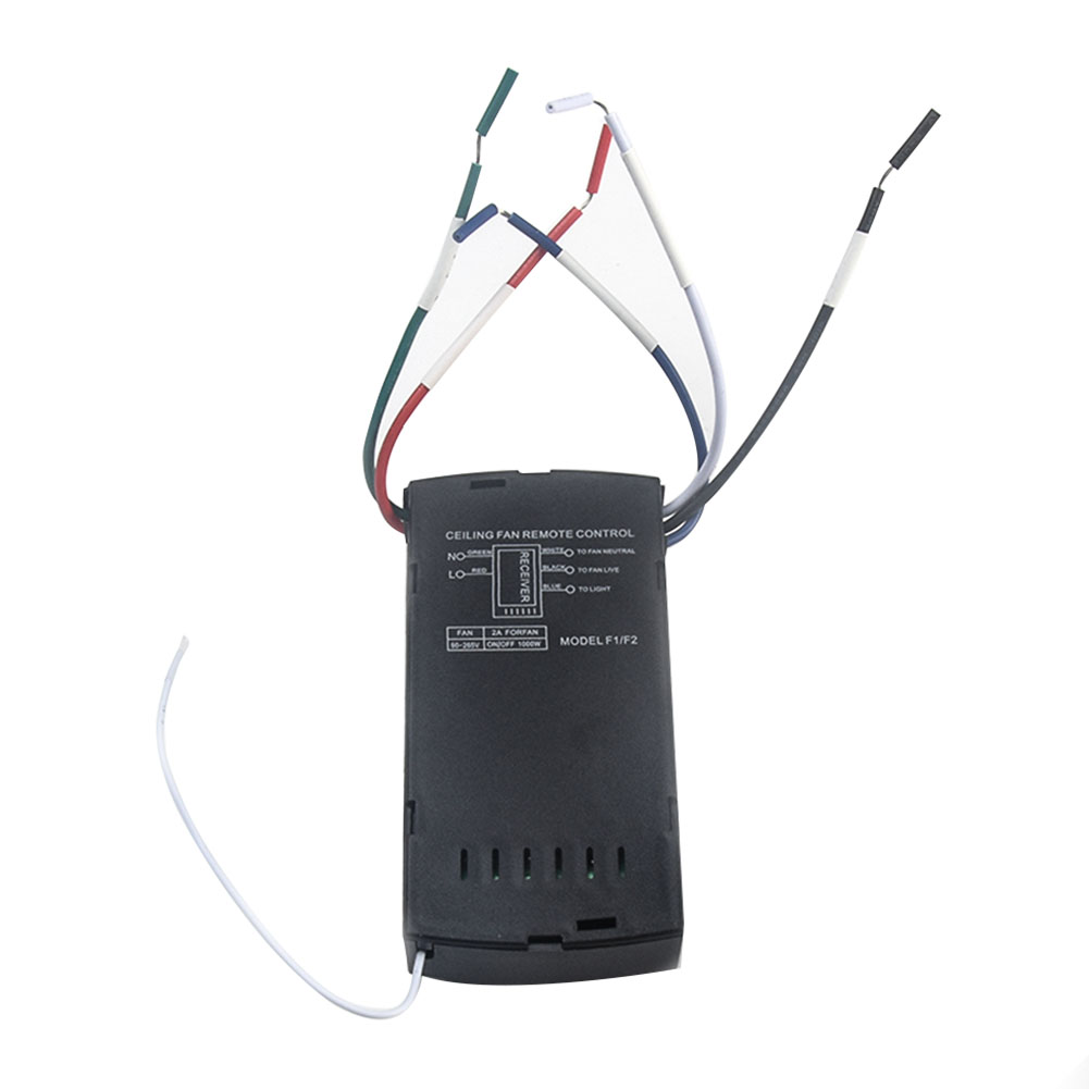Venta de 110v/220v kits de control remoto universales para lámparas de ventilador de techo, control inalámbrico y temporizador.