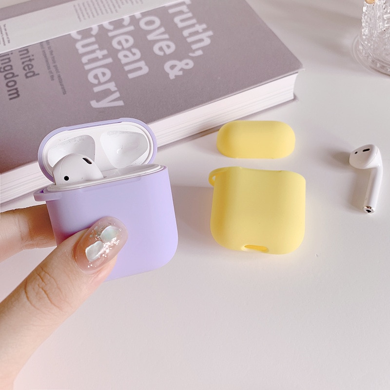 Headset Case voor AirPods 1/2/Pro - Zachte TPU Siliconen Bumper - Schokbestendig & Anti-val