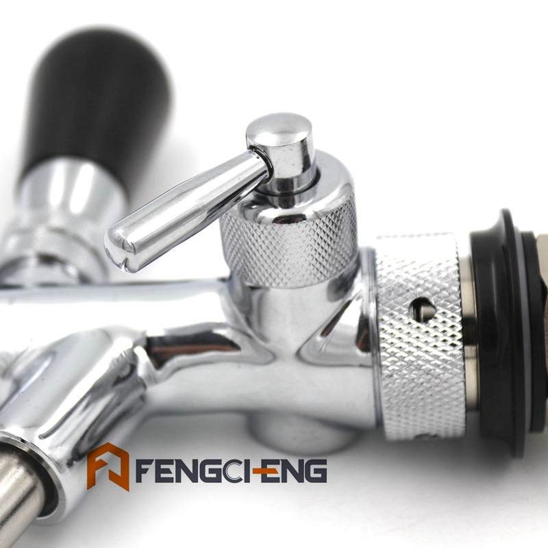 Verstelbare Kraan Met Bal Lock Quick Connector Vaatje Disconnect Voor Biervat, Homebrew Kegging Kit
