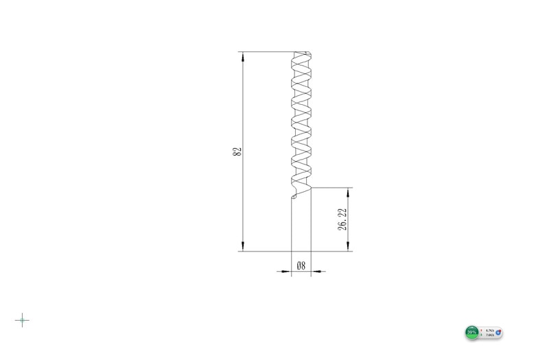 Pellet extruder DIY parts feeding screw rod and heat break tube holder Pellet Extruder for large format 3D printer DIY accessory