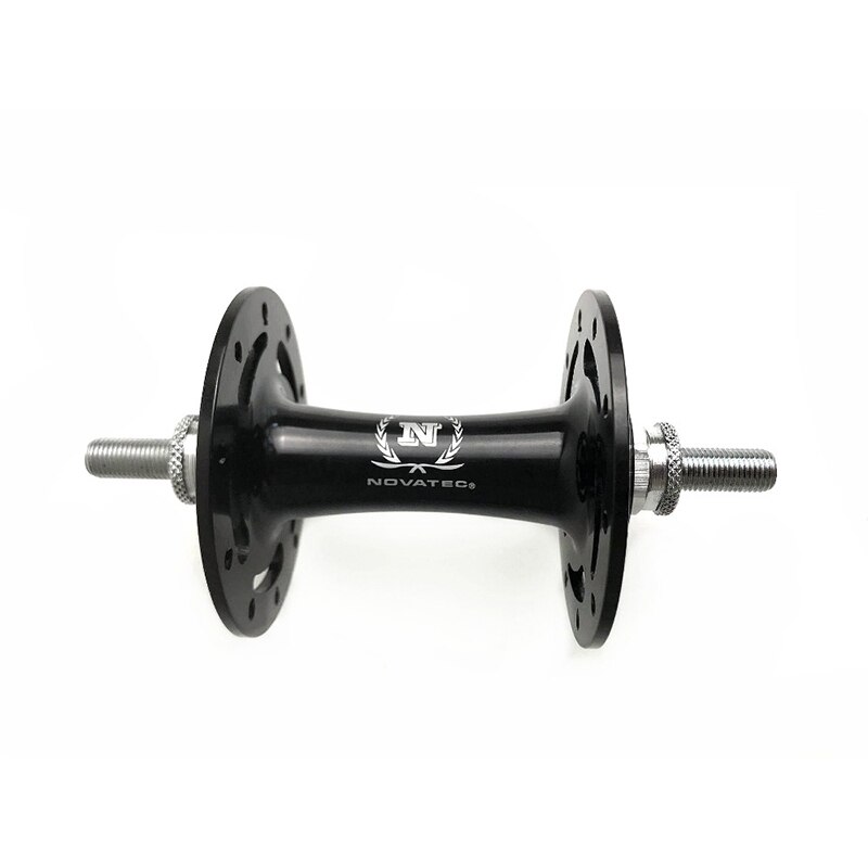 Novatec – moyeu de voie avant de vélo A165SBT, 20 32 trous, alliage noir, engrenage fixe, vitesse unique pour roue de piste, poids Cube 225g 20h 32 h