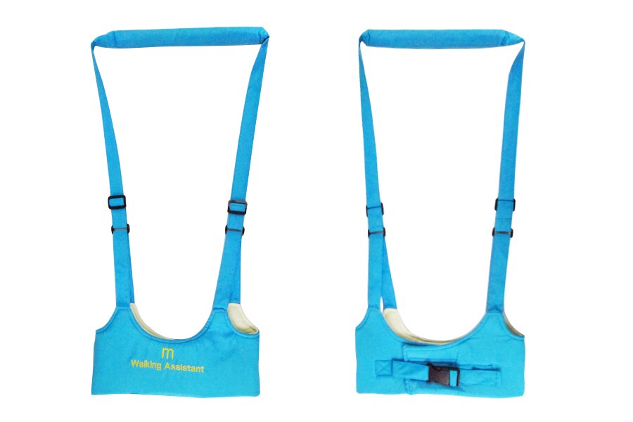 Imbracatura sicura per bambini imbracatura ragazzo apprendimento imbracatura da passeggio cura aiuto per neonati cintura da passeggio: cielo blu