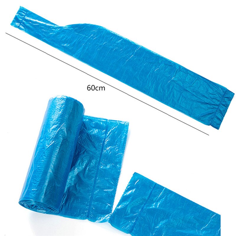 Vest-type grote vuilniszak dikke rol wegwerp plastic zak voor huishoudelijk milieu schoonmaak afval opslag vuilniszakken @d