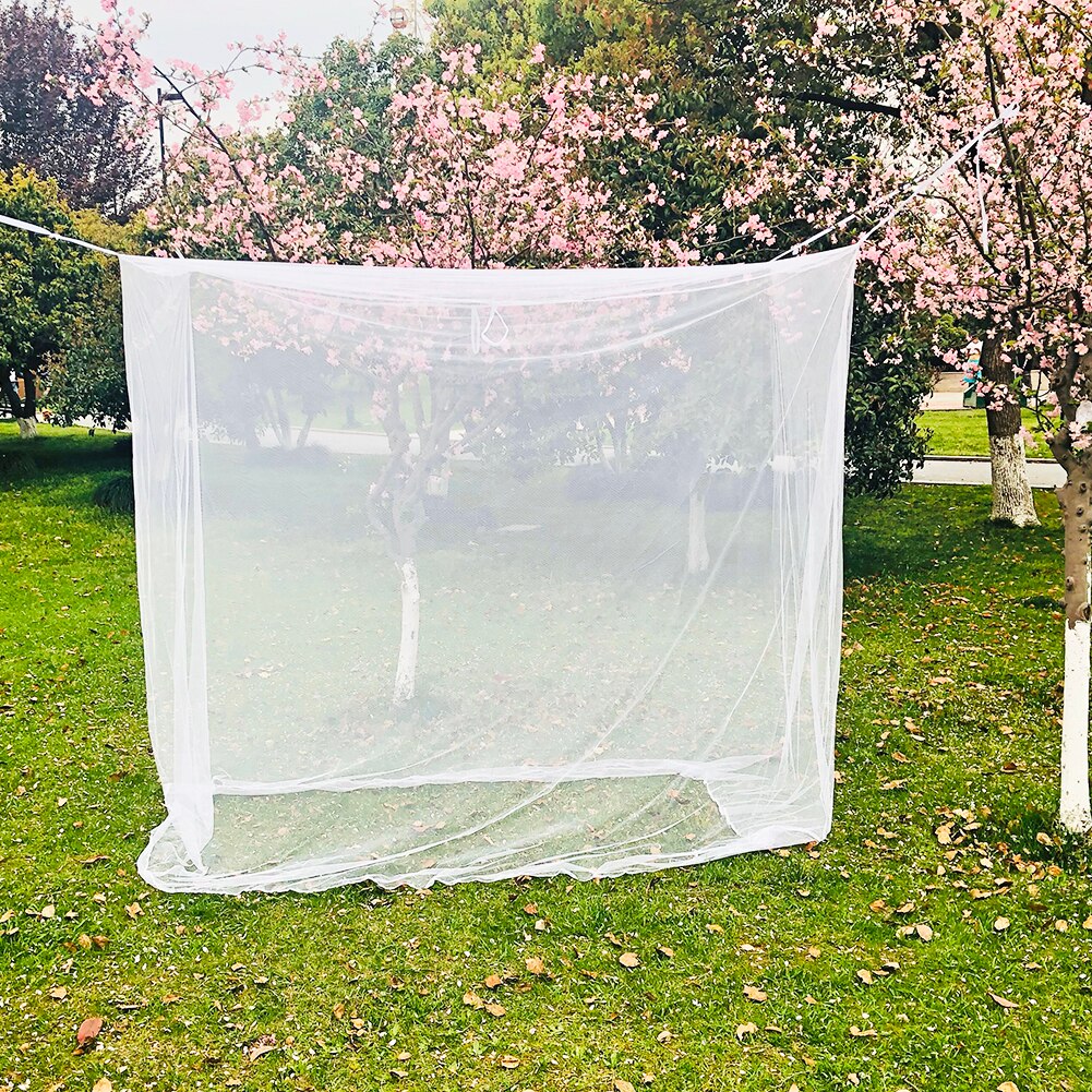 Vandreture camping myggenet indendørs udendørs anti insekt bug mesh baldakin telt hjem myggenet